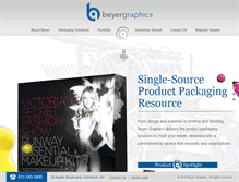 Tablet Screenshot of beyergraphics.com